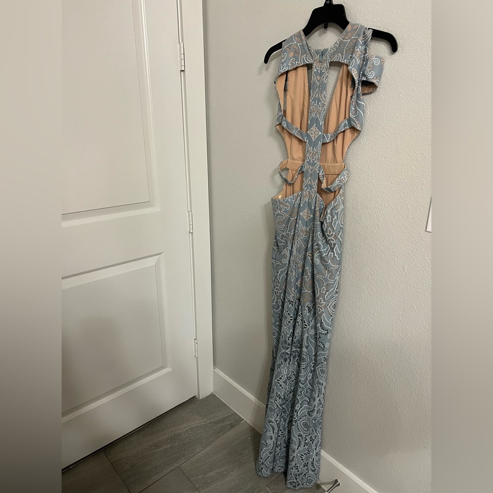 ✨Sultry Long Blue BCBG Dress 💎✨ - Picture 5 of 10